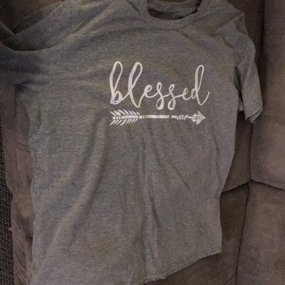 Tops - NWOT Blessed Tee shirt